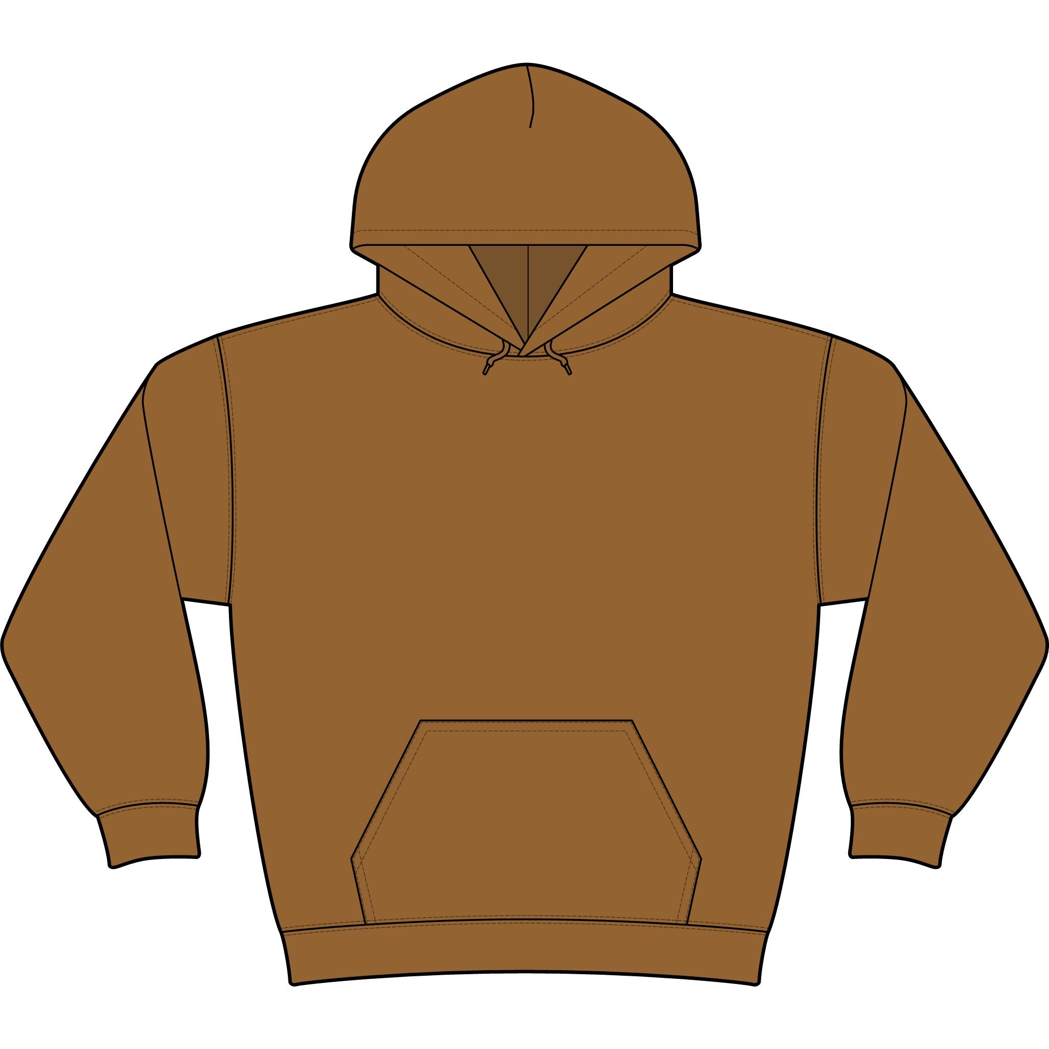 Brown Hoodie - Classic
