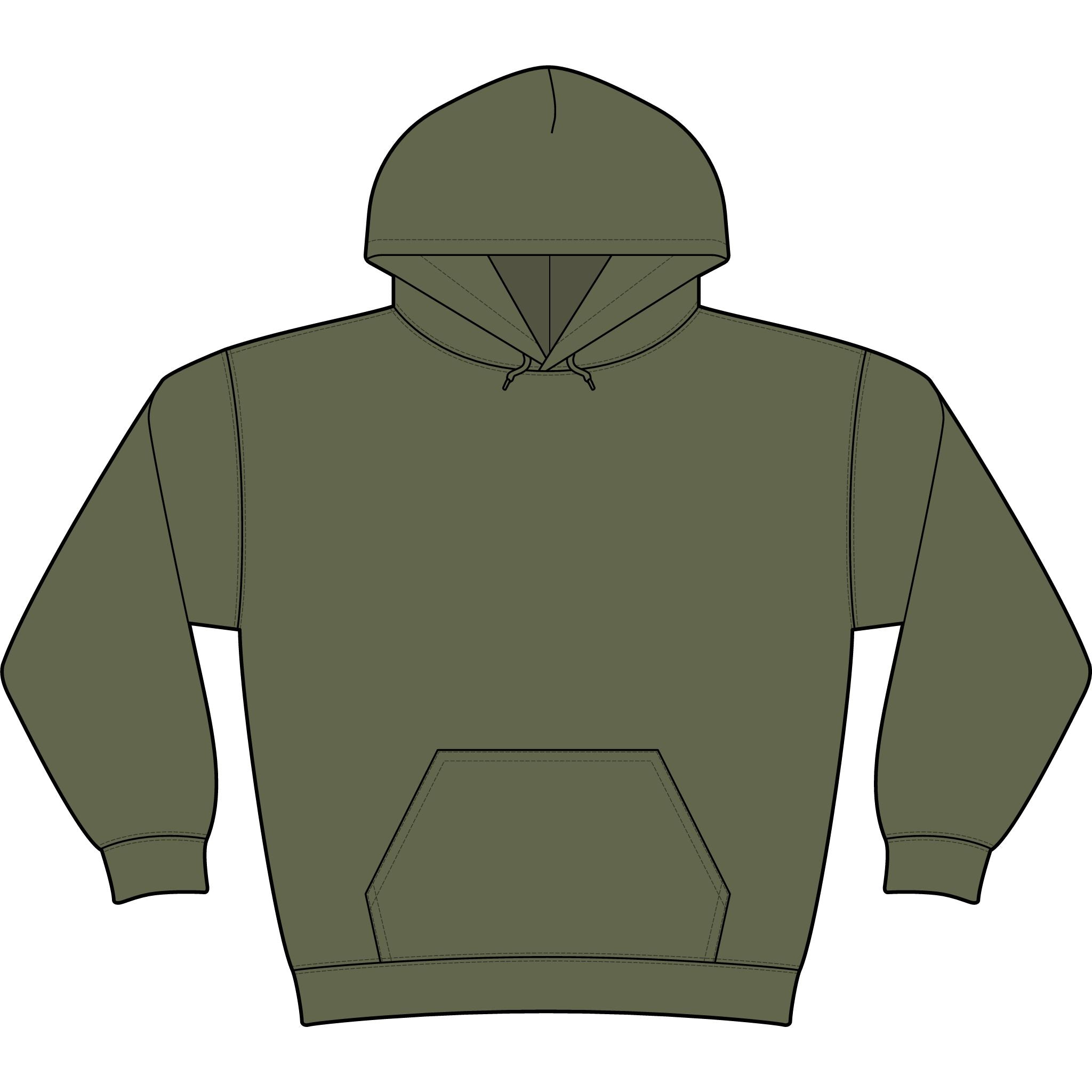 Brown Hoodie - Classic