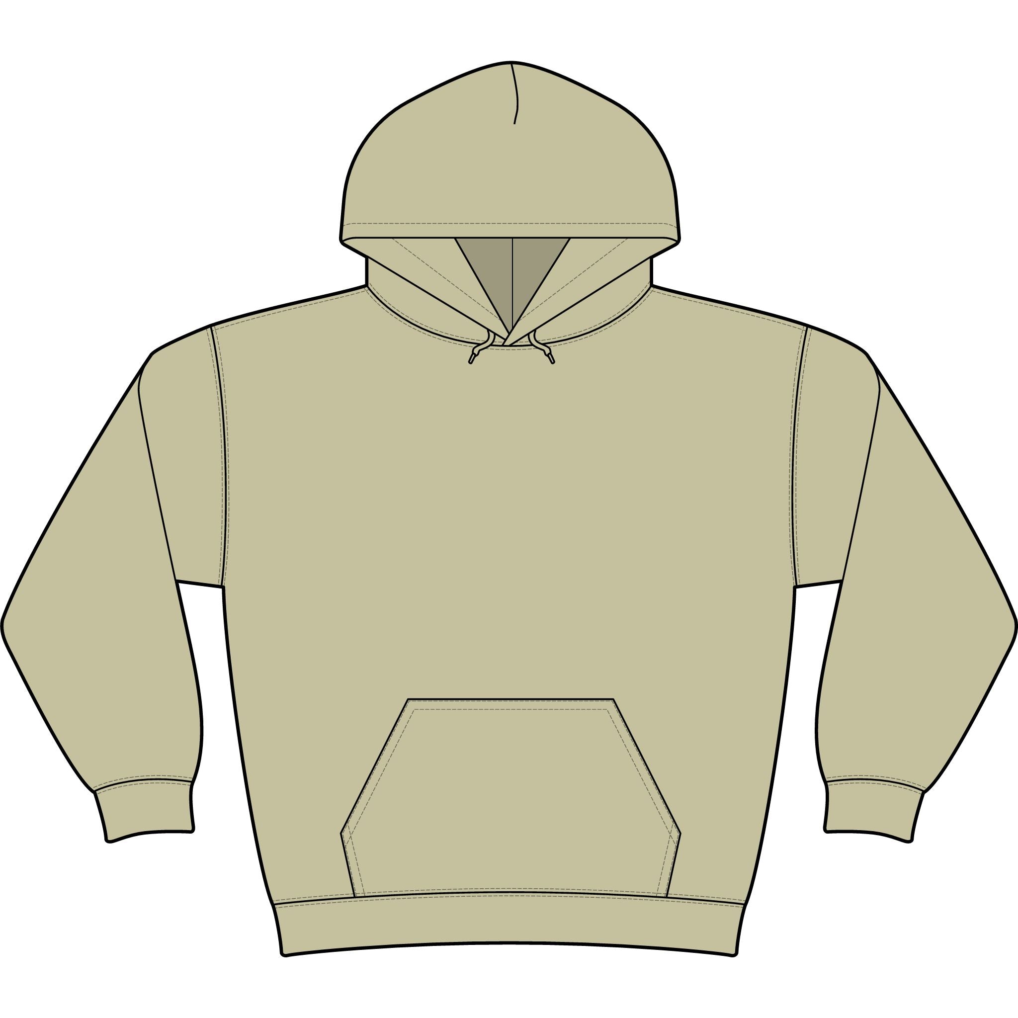 Brown Hoodie - Classic