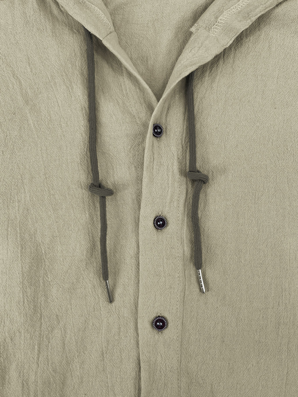 Linen Hoodie Shirt