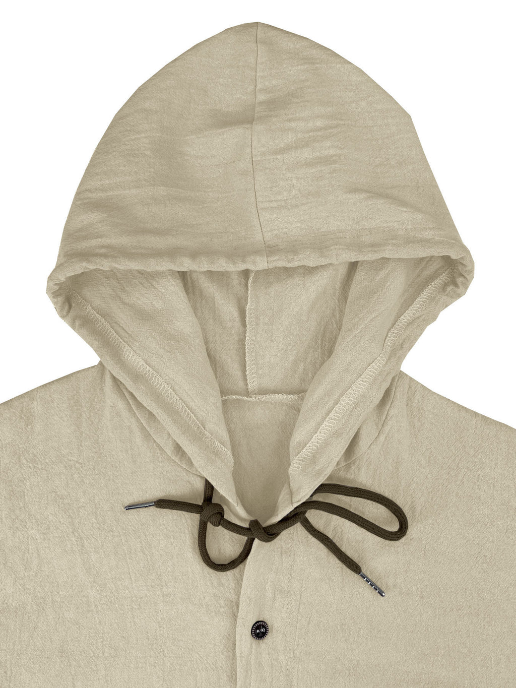 Linen Hoodie Shirt