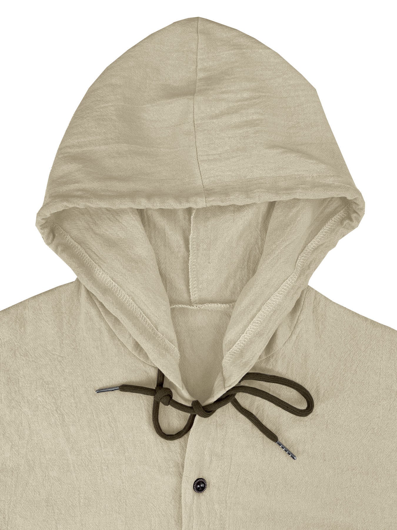 Linen Hoodie Shirt