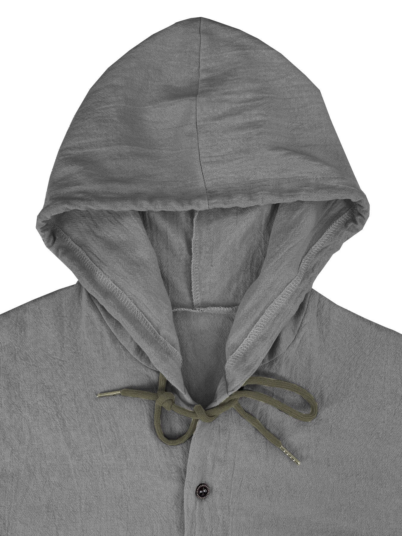Linen Hoodie Shirt