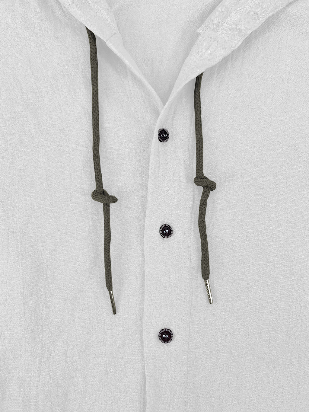 Linen Hoodie Shirt