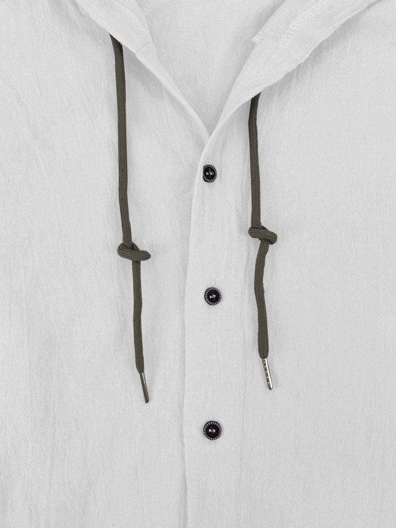 Linen Hoodie Shirt