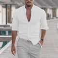 Mandarin Collar Shirt