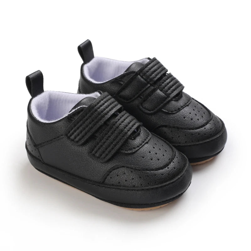 Baby Retro Leather Moccasins
