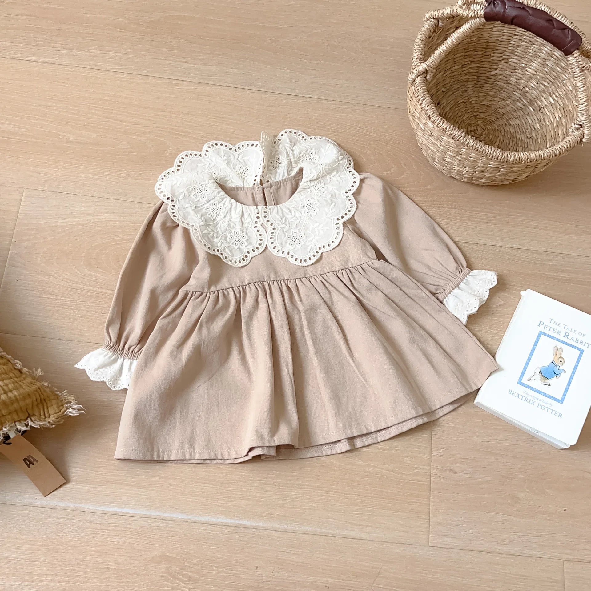 Girls' College Style Princess Dress