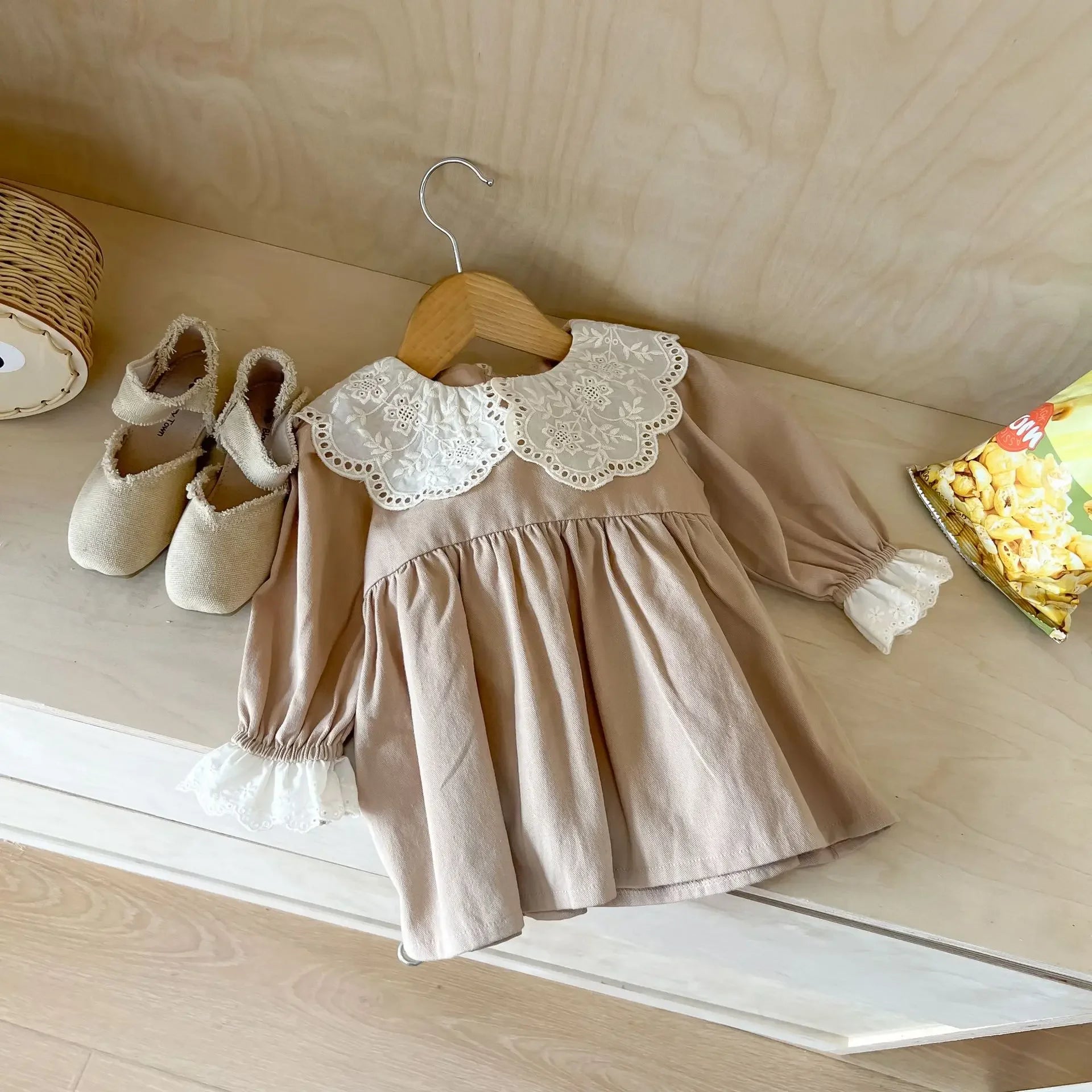 Girls' College Style Princess Dress