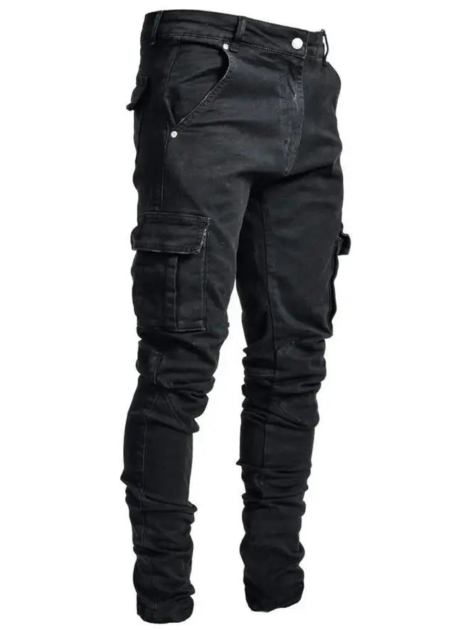 Stretch Cargo Jeans