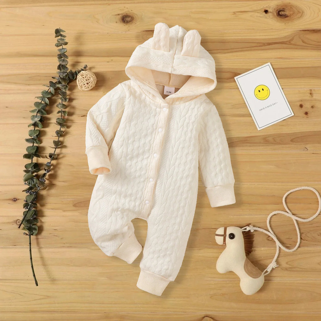 Baby Hooded Romper Jumpsuit