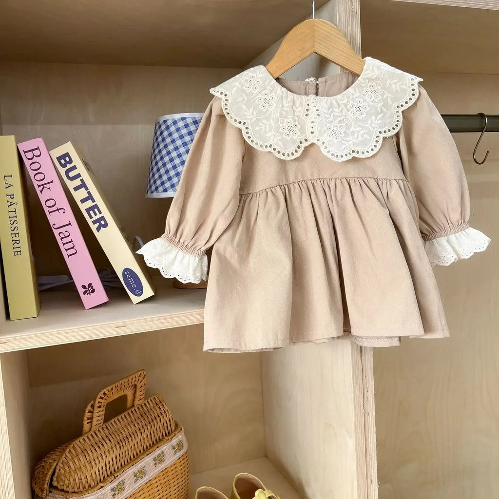 Girls' College Style Princess Dress