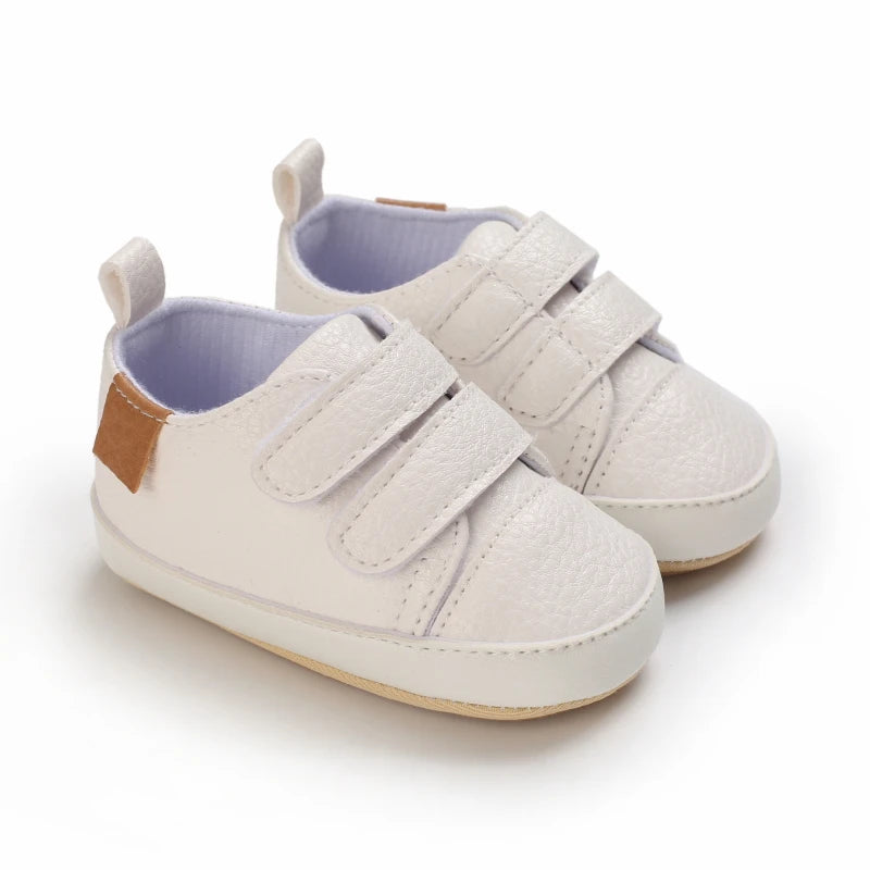Baby Retro Leather Moccasins