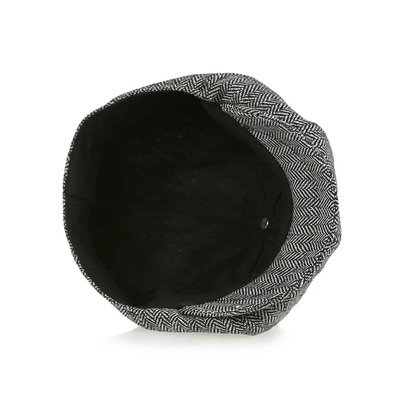 Kids Vintage Tweed Newsboy Cap