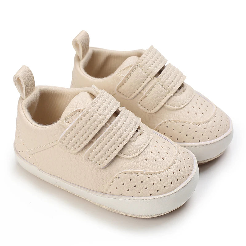 Baby Retro Leather Moccasins