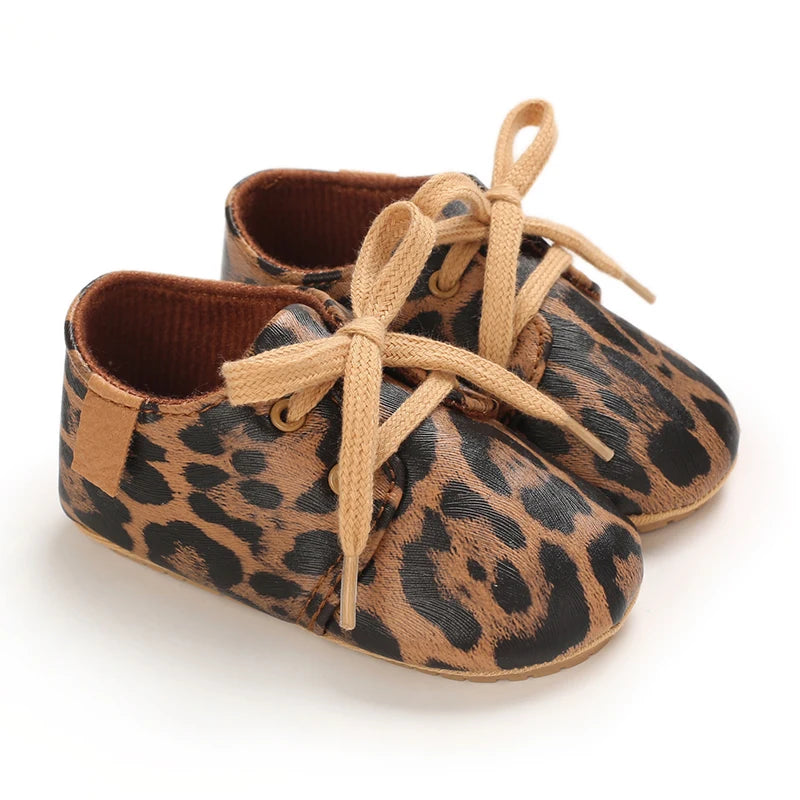Baby Retro Leather Moccasins