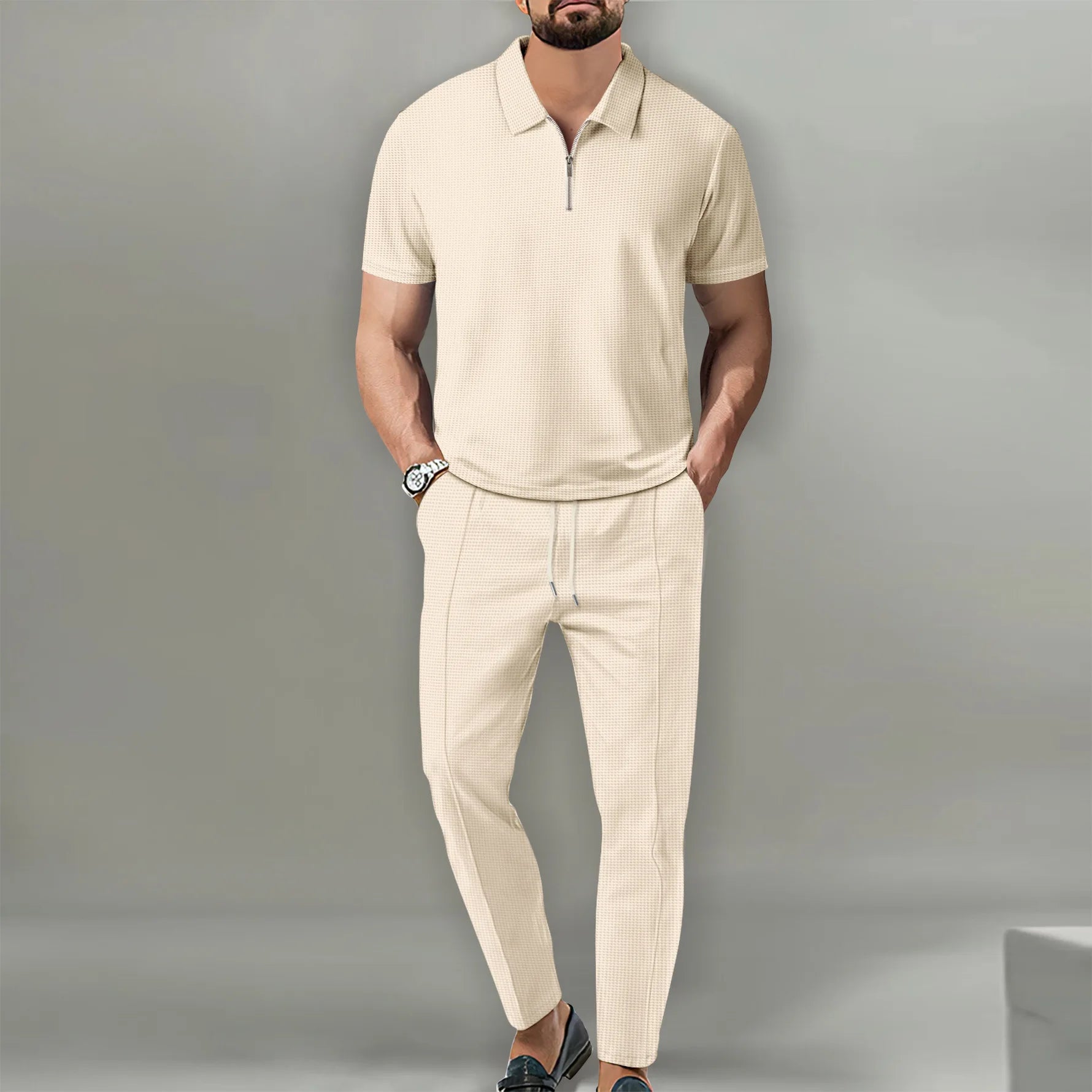 Polo Shirt And Shorts Set