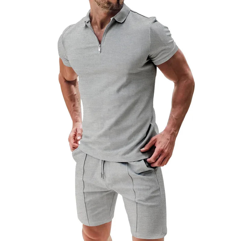 Polo Shirt And Shorts Set