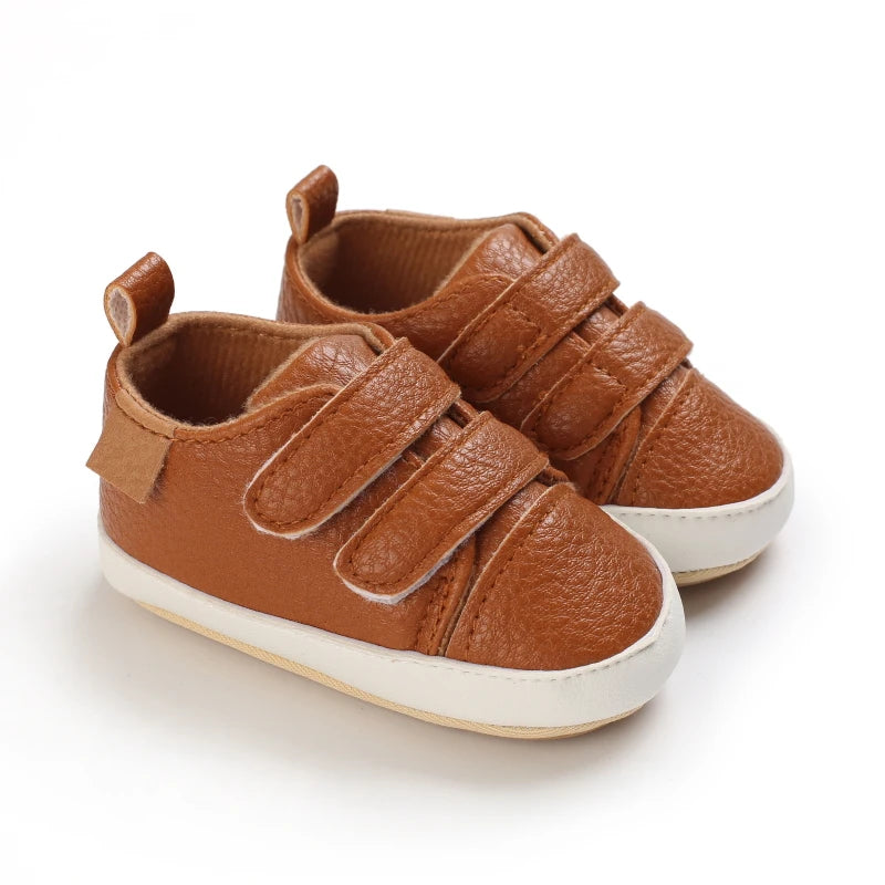 Baby Retro Leather Moccasins