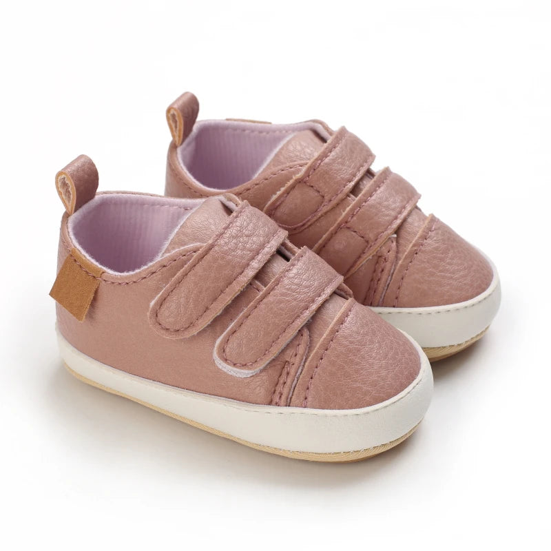 Baby Retro Leather Moccasins