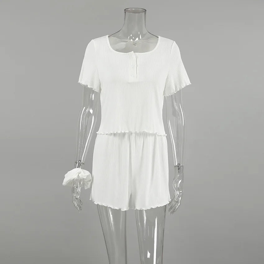 Knitted Pajama Set
