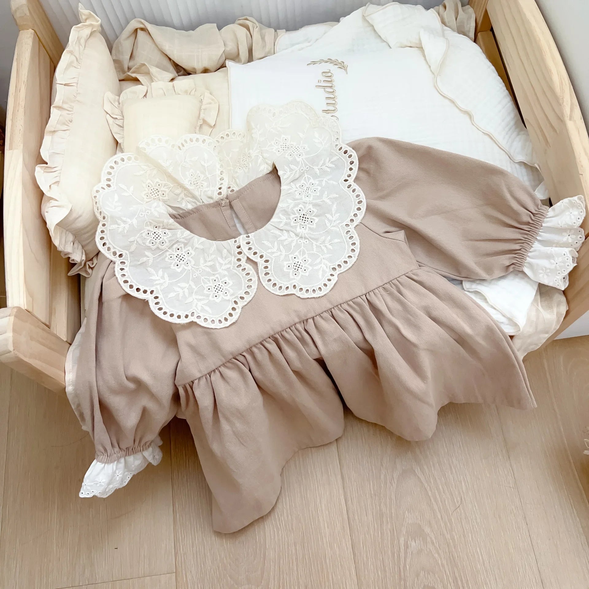 Girls' College Style Princess Dress