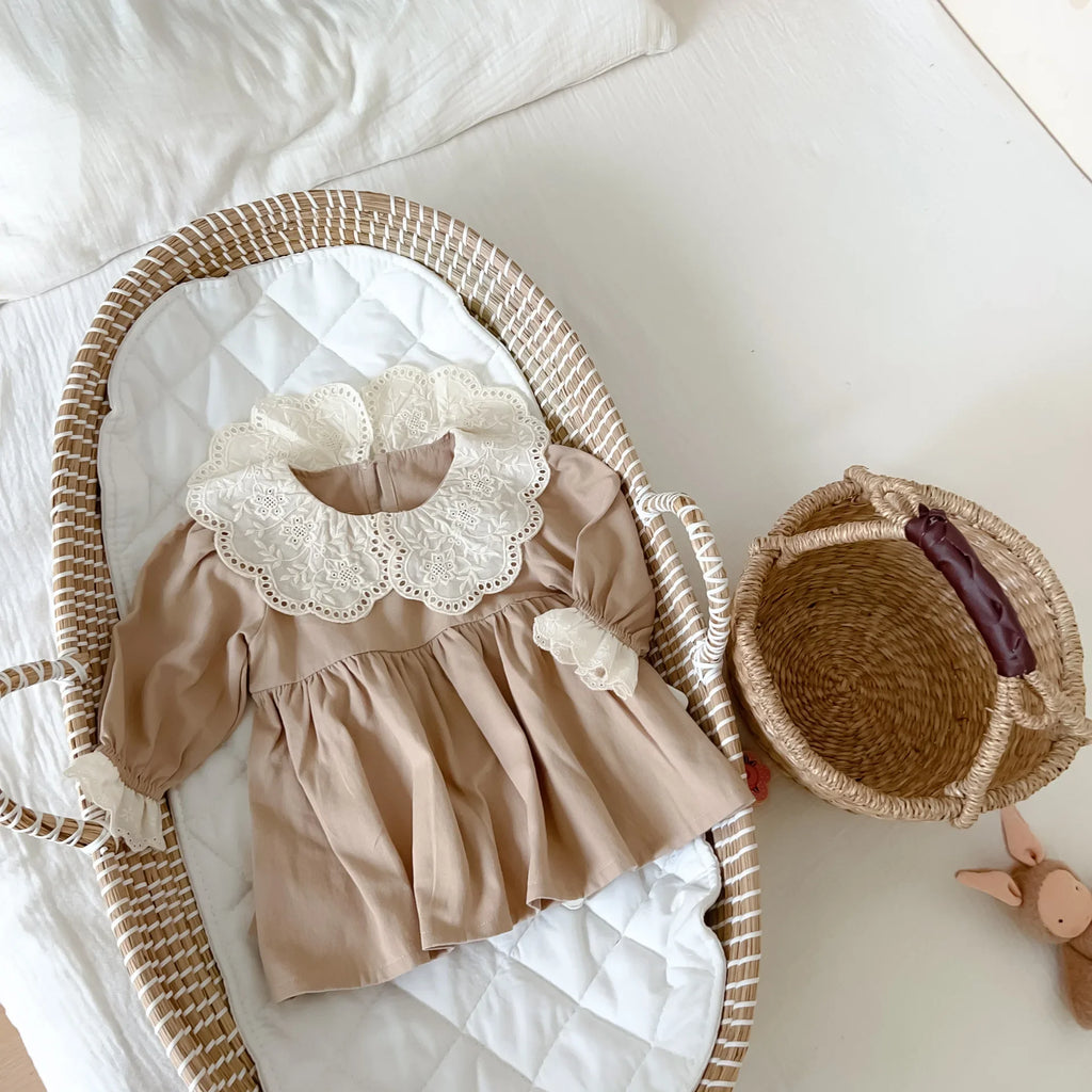 Girls' College Style Princess Dress