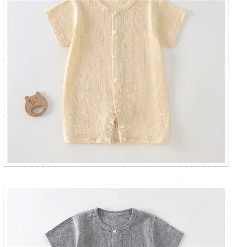 Baby Breathable Mesh Jumpsuit