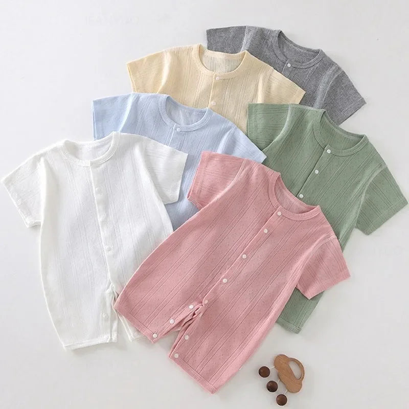 Baby Breathable Mesh Jumpsuit