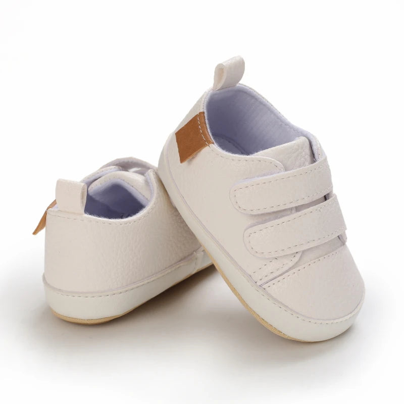 Baby Retro Leather Moccasins
