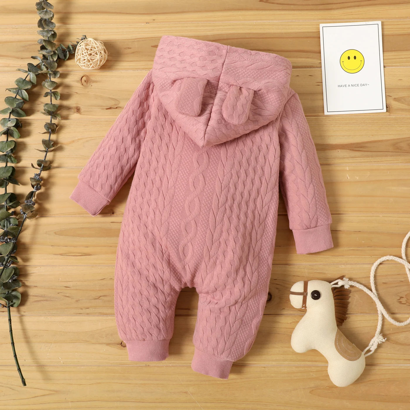 Baby Hooded Romper Jumpsuit