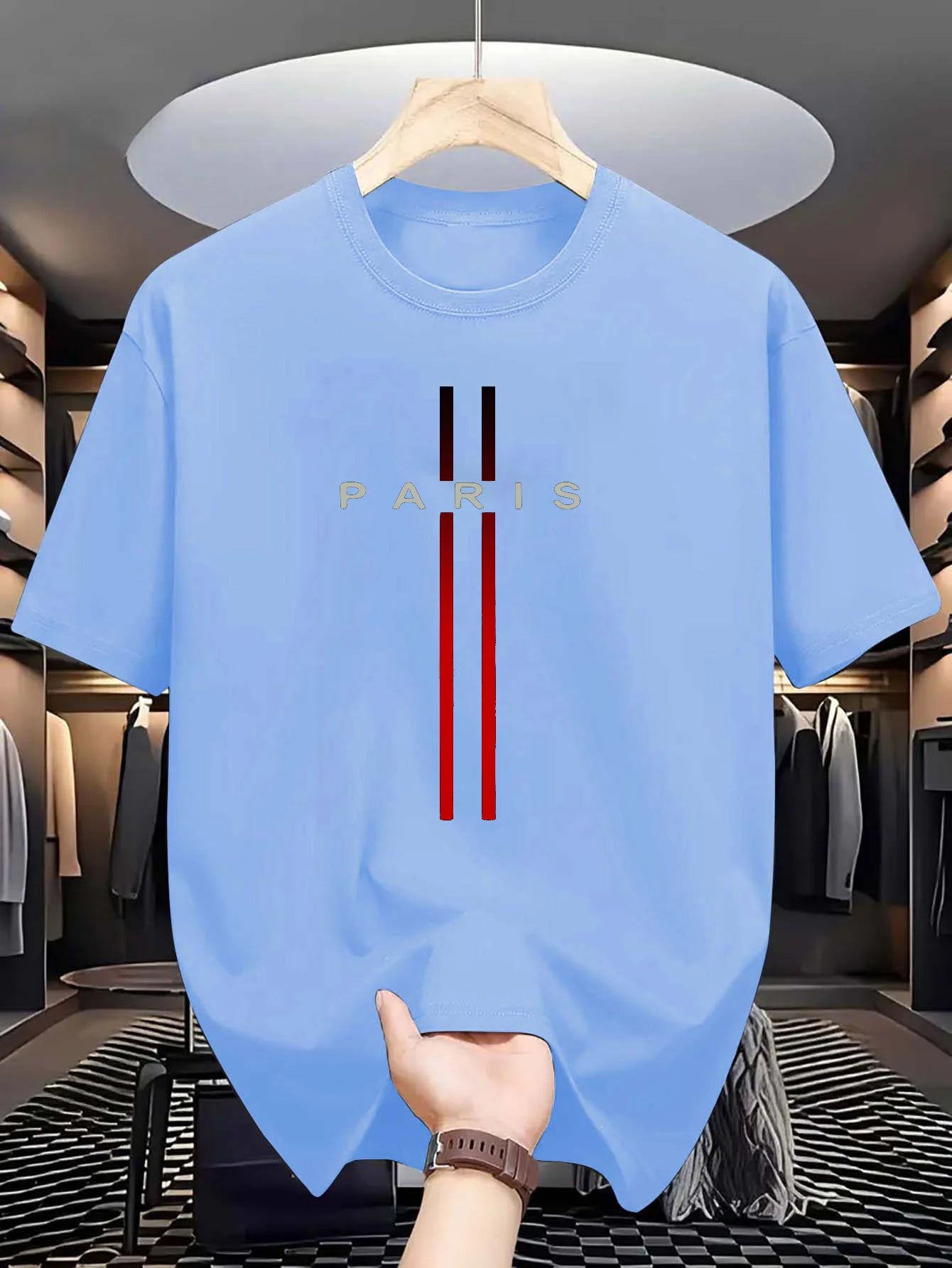 Paris Print Tee