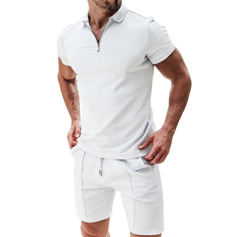Polo Shirt And Shorts Set