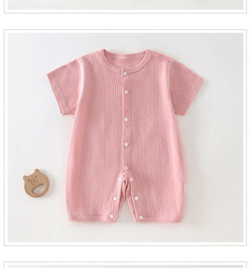 Baby Breathable Mesh Jumpsuit
