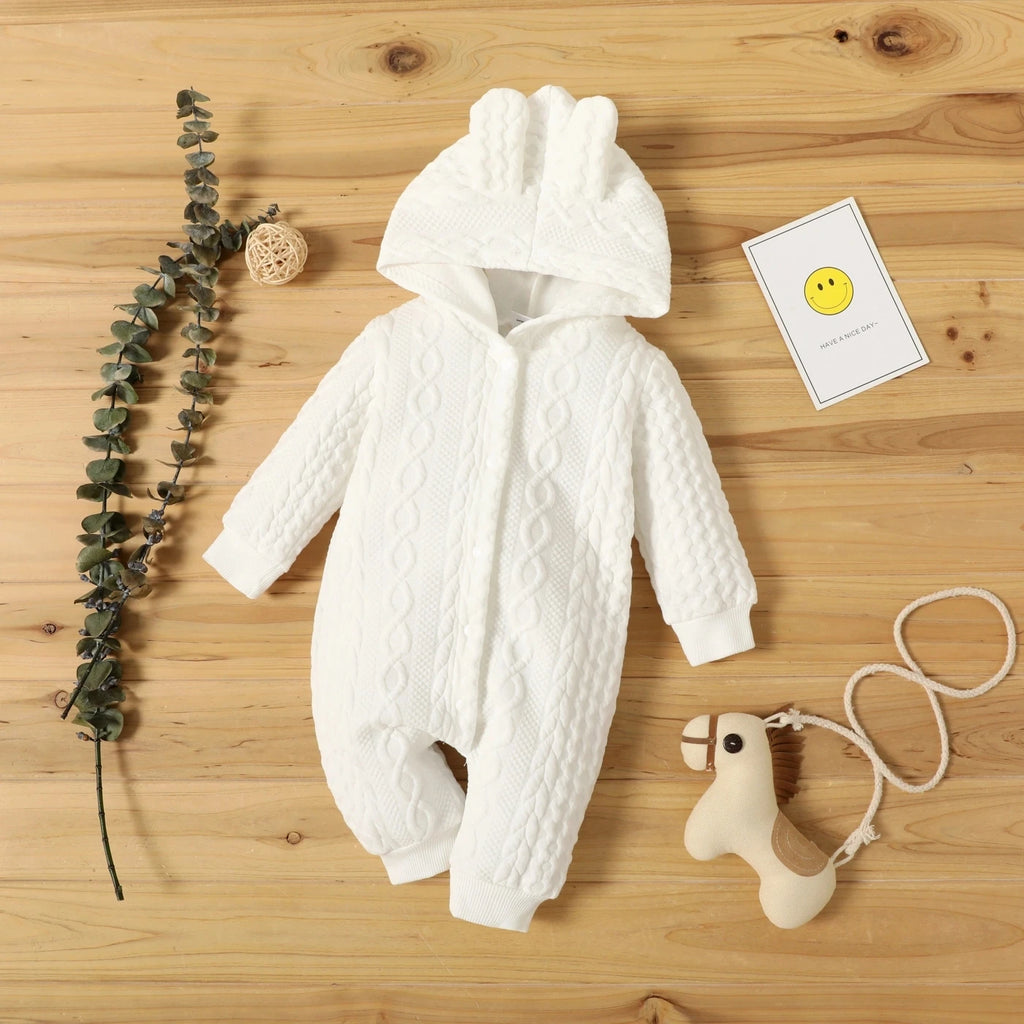 Baby Hooded Romper Jumpsuit