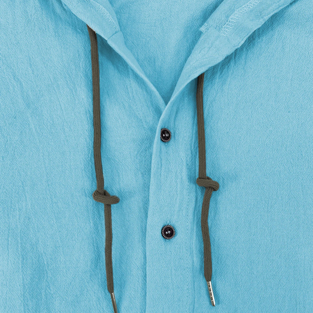 Linen Hoodie Shirt