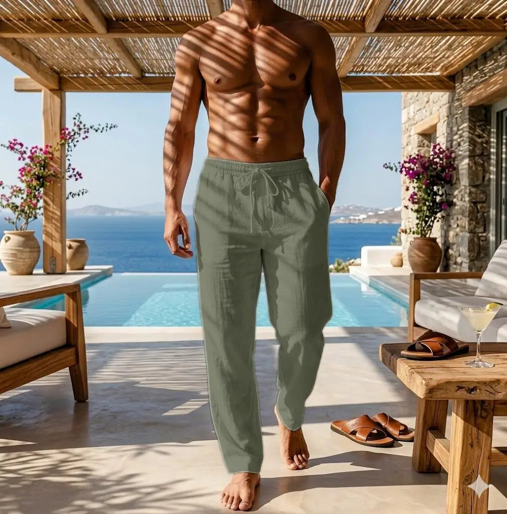 Light cotton Linen pants