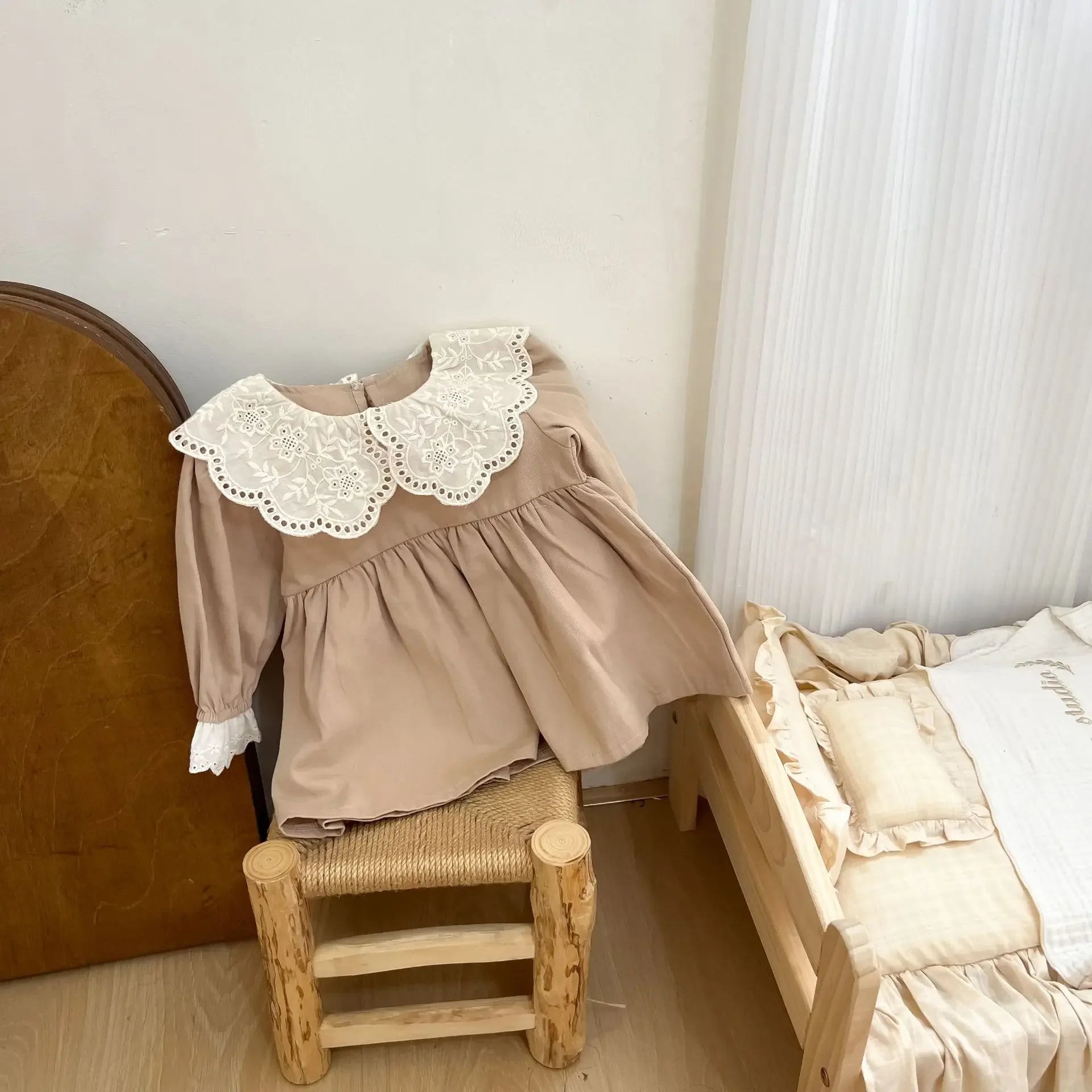 Girls' College Style Princess Dress