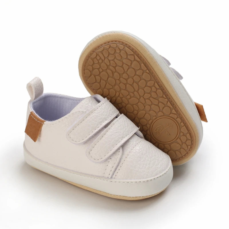 Baby Retro Leather Moccasins