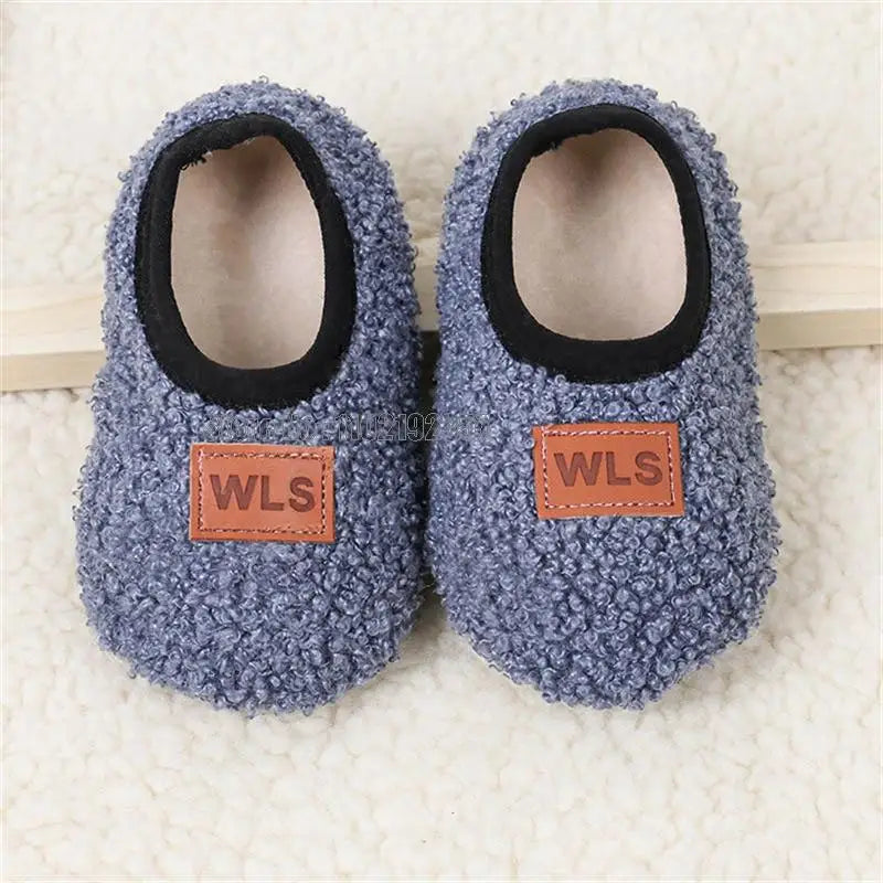 Kids Plush Anti-Slip Indoor Slippers
