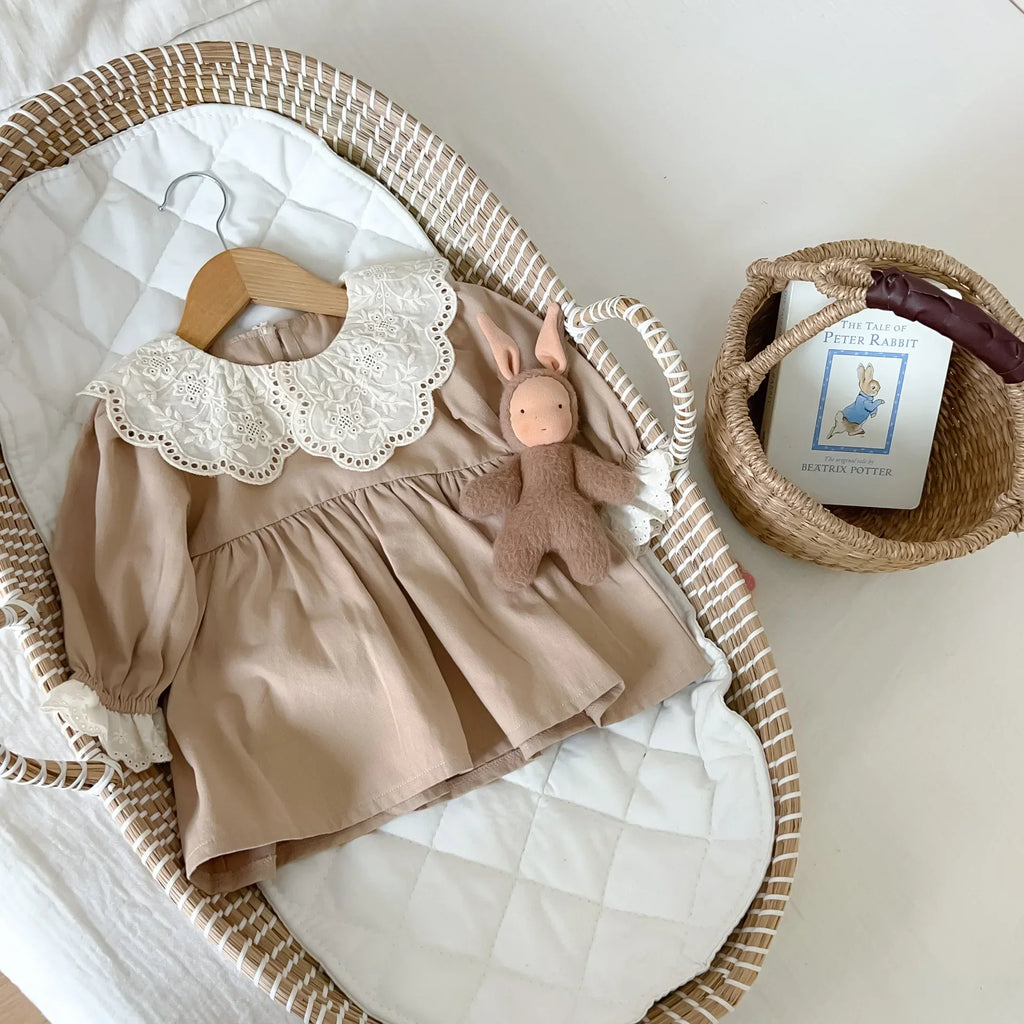 Girls' College Style Princess Dress