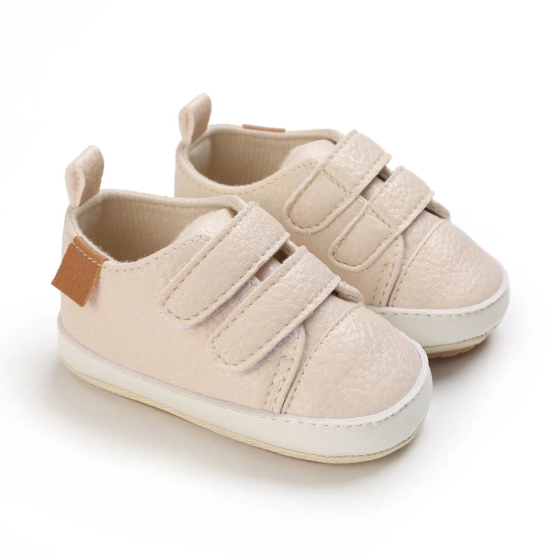 Baby Retro Leather Moccasins