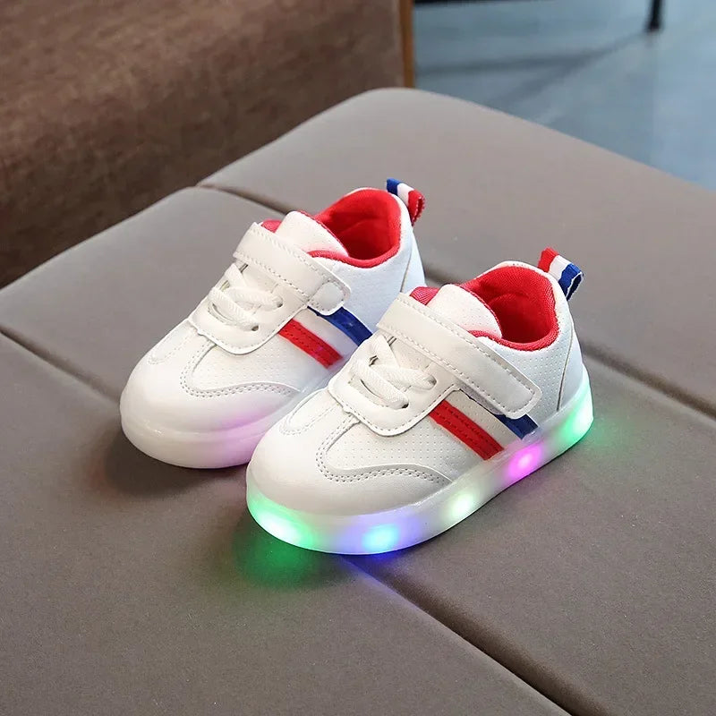 Kids LED Light-Up Sneakers