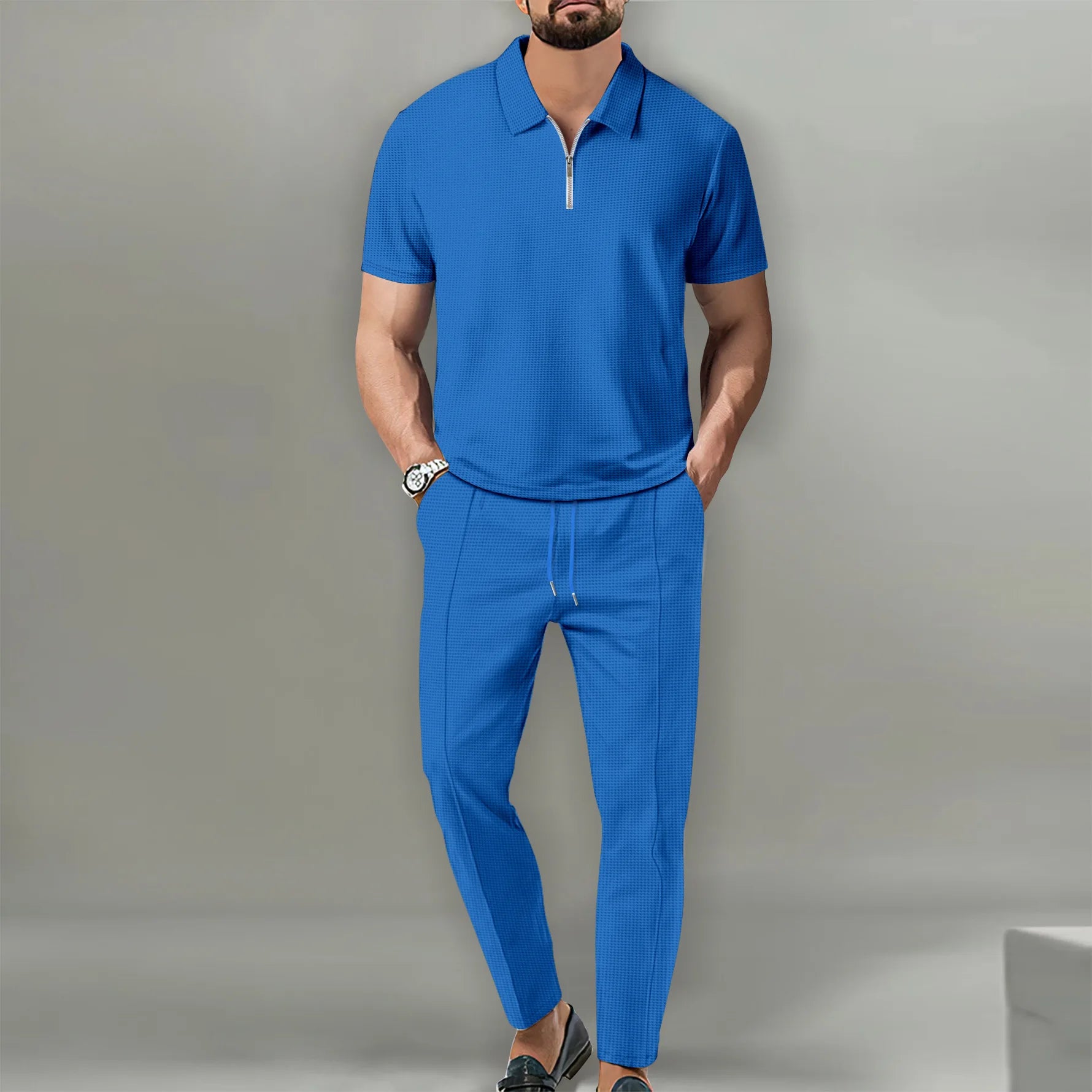 Polo Shirt And Shorts Set