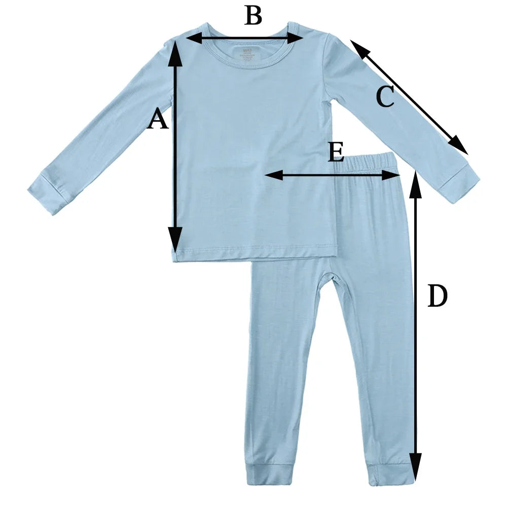 Kids Bamboo Fiber Pajama Set