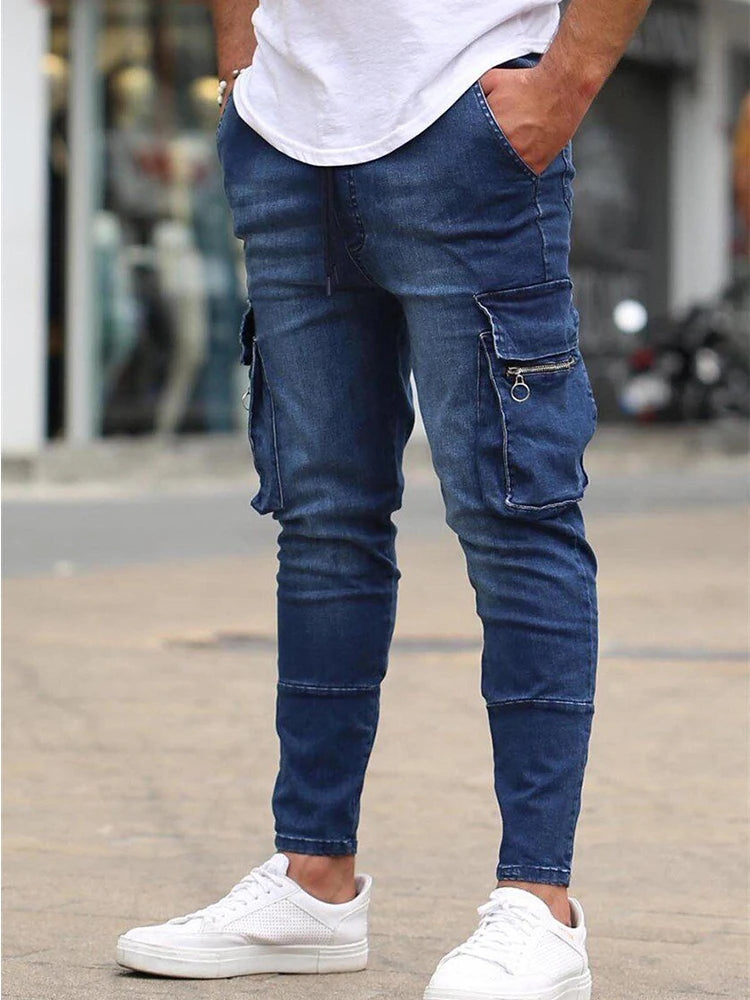 Stretch Cargo Jeans