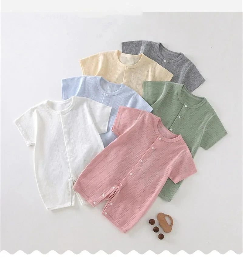 Baby Breathable Mesh Jumpsuit