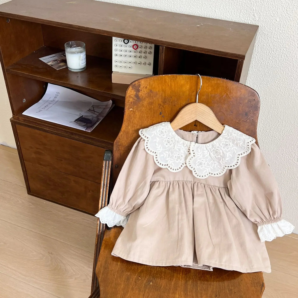 Girls' College Style Princess Dress