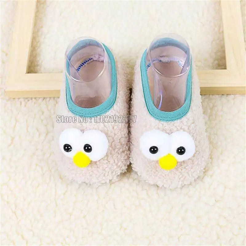 Kids Plush Anti-Slip Indoor Slippers