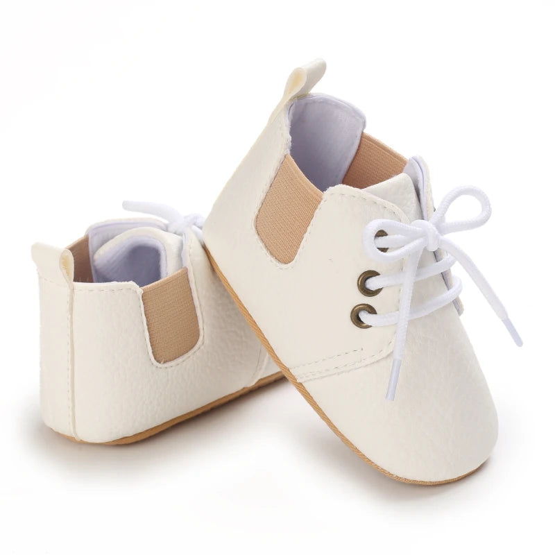 Baby Retro Leather Moccasins